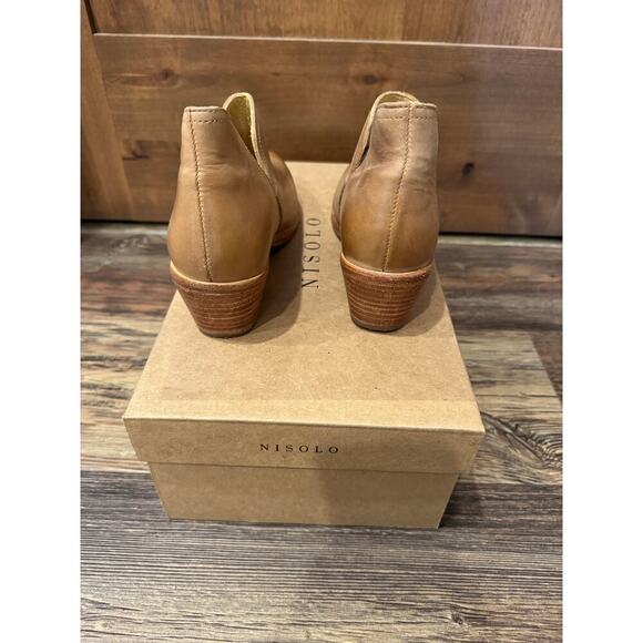 Nisolo Mia Ankle Boot Leather size 8 Almond - Picture 12 of 13